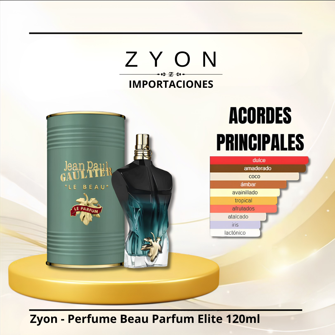 Zyon - Perfume Beau Parfum Elite 120ml | Caballero