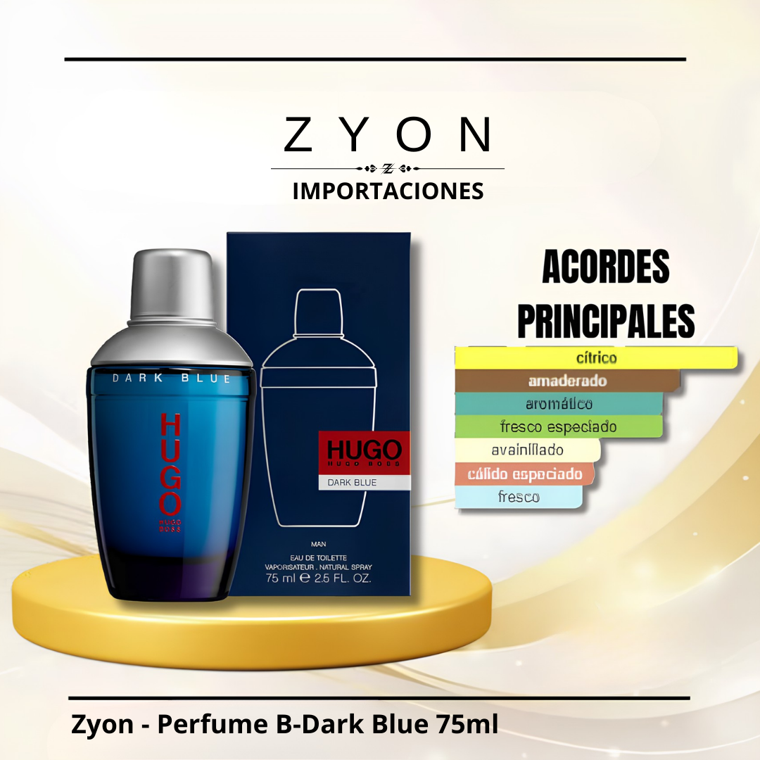 Zyon - Perfume B-Dark Blue 75ml | Caballero