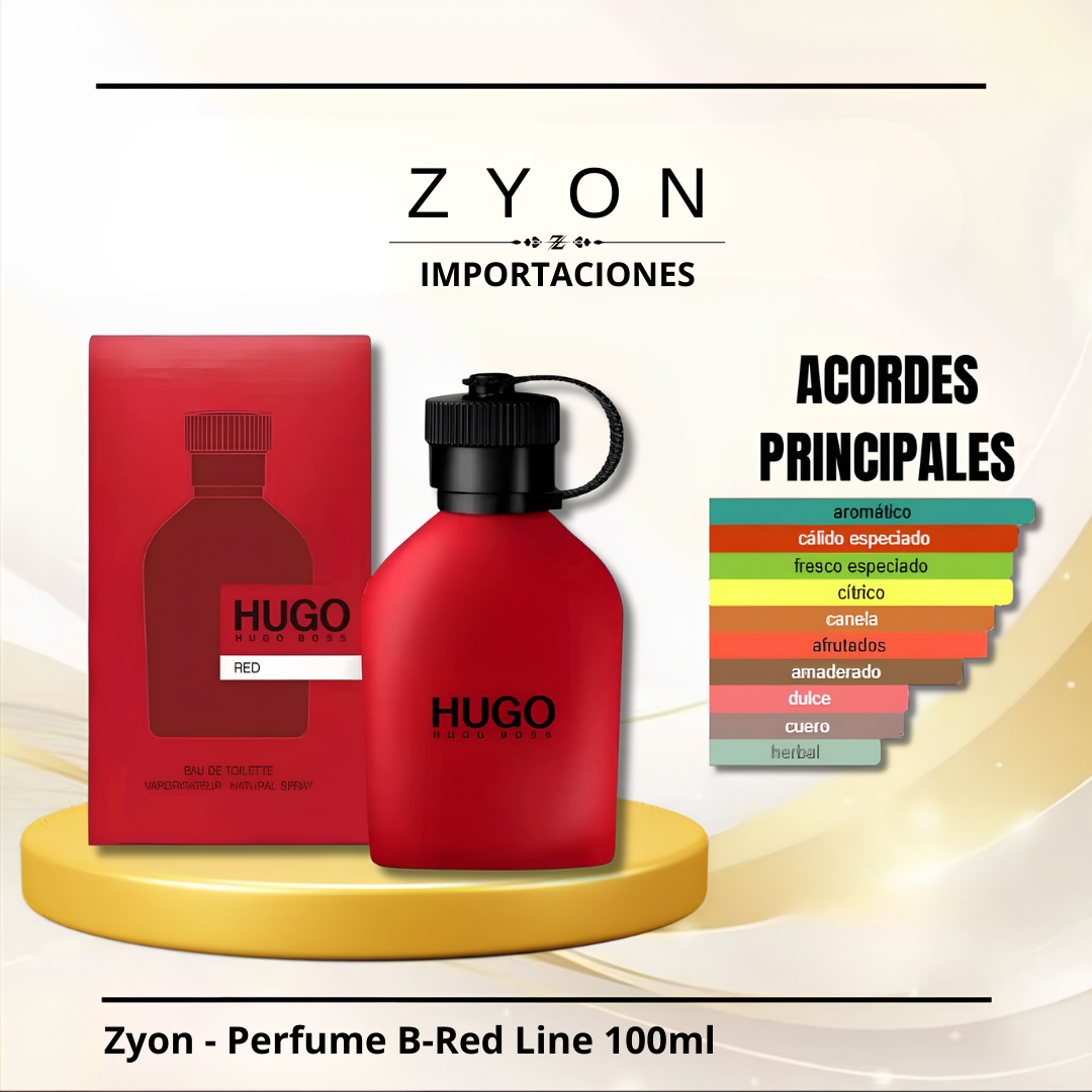 Zyon - Perfume B-Red Line 100ml | Caballero
