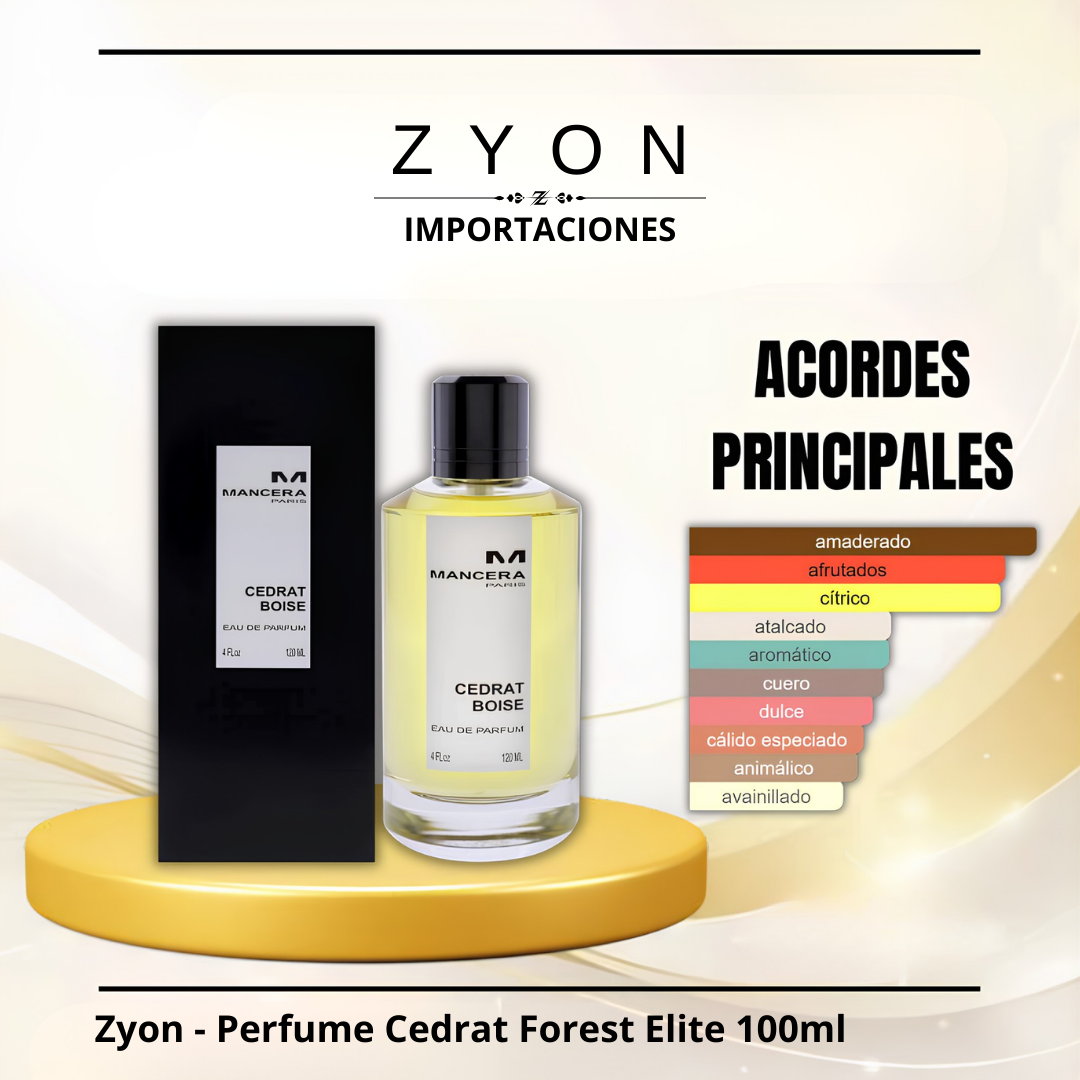 Zyon - Perfume Cedrat Forest Elite 100ml | Caballero