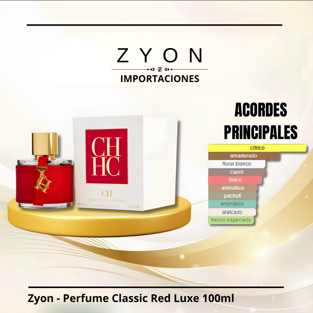 Zyon - Perfume Classic Red Luxe 100ml | Dama