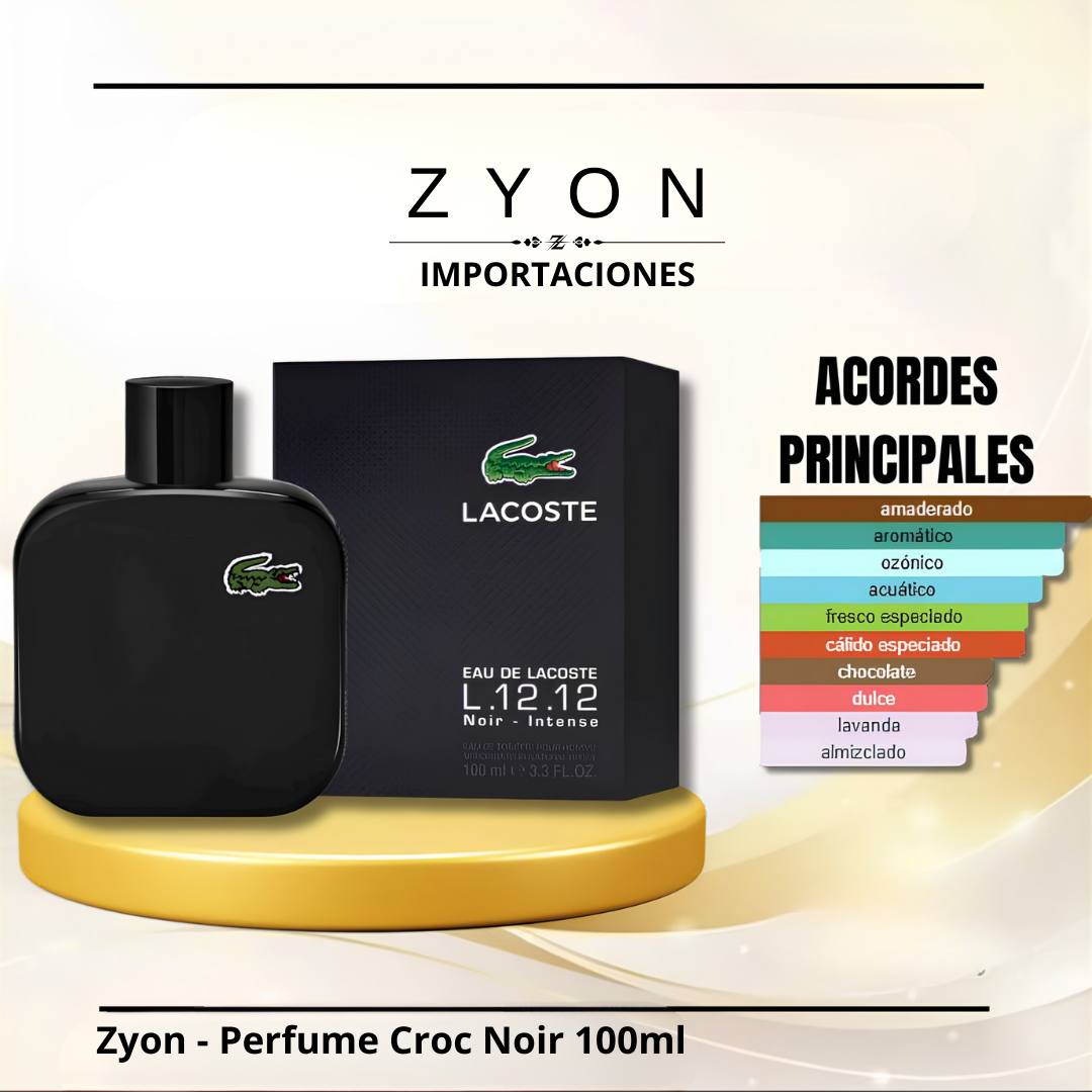 Zyon - Perfume Croc Noir 100ml | Caballero