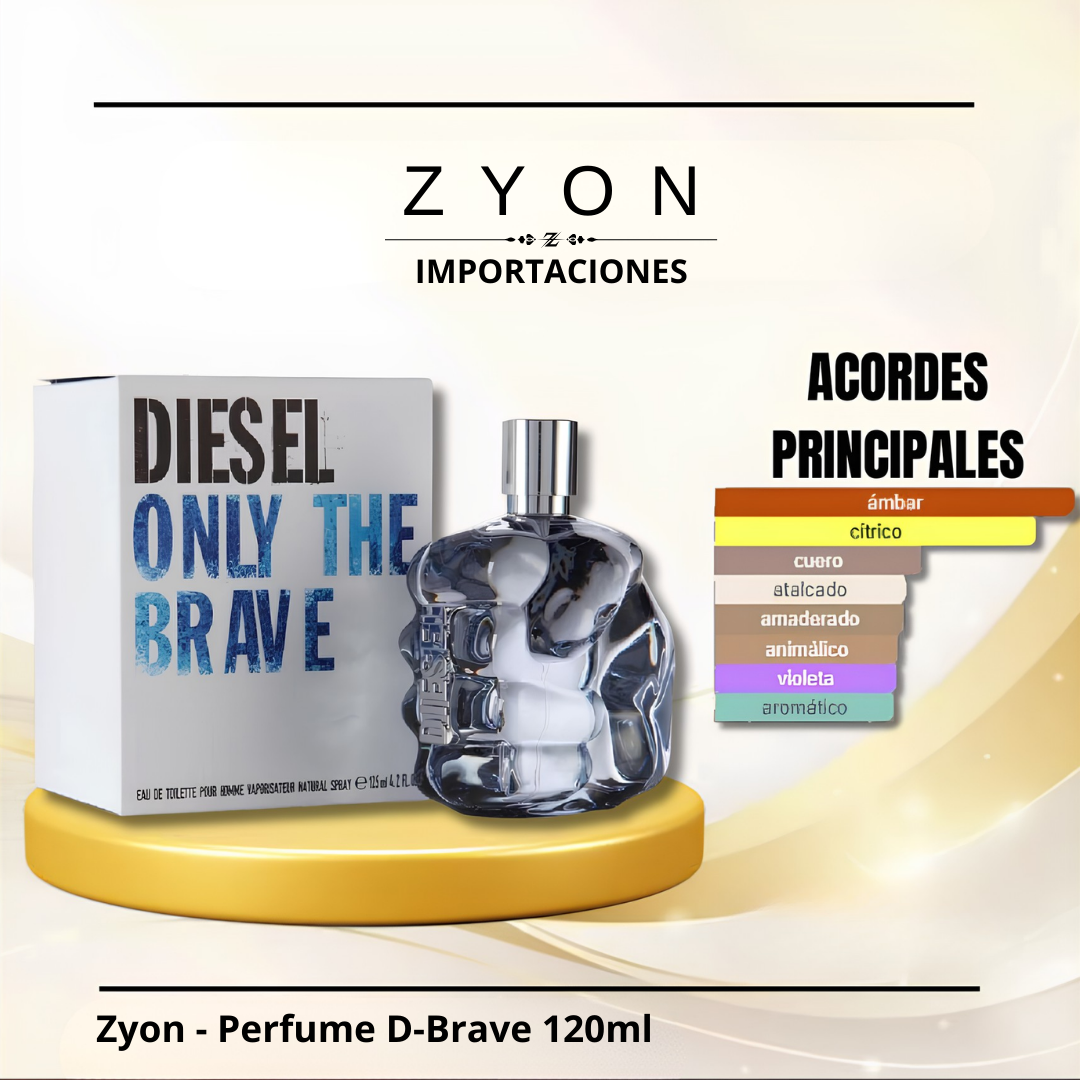Zyon - Perfume D-Brave 120ml | Caballero