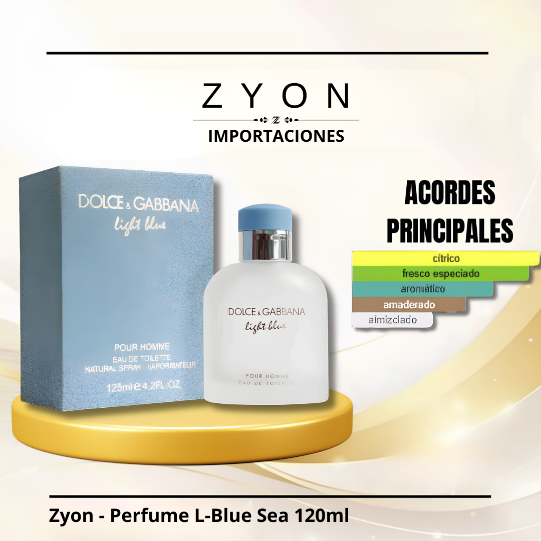Zyon - Perfume L-Blue Sea 120ml | Caballero