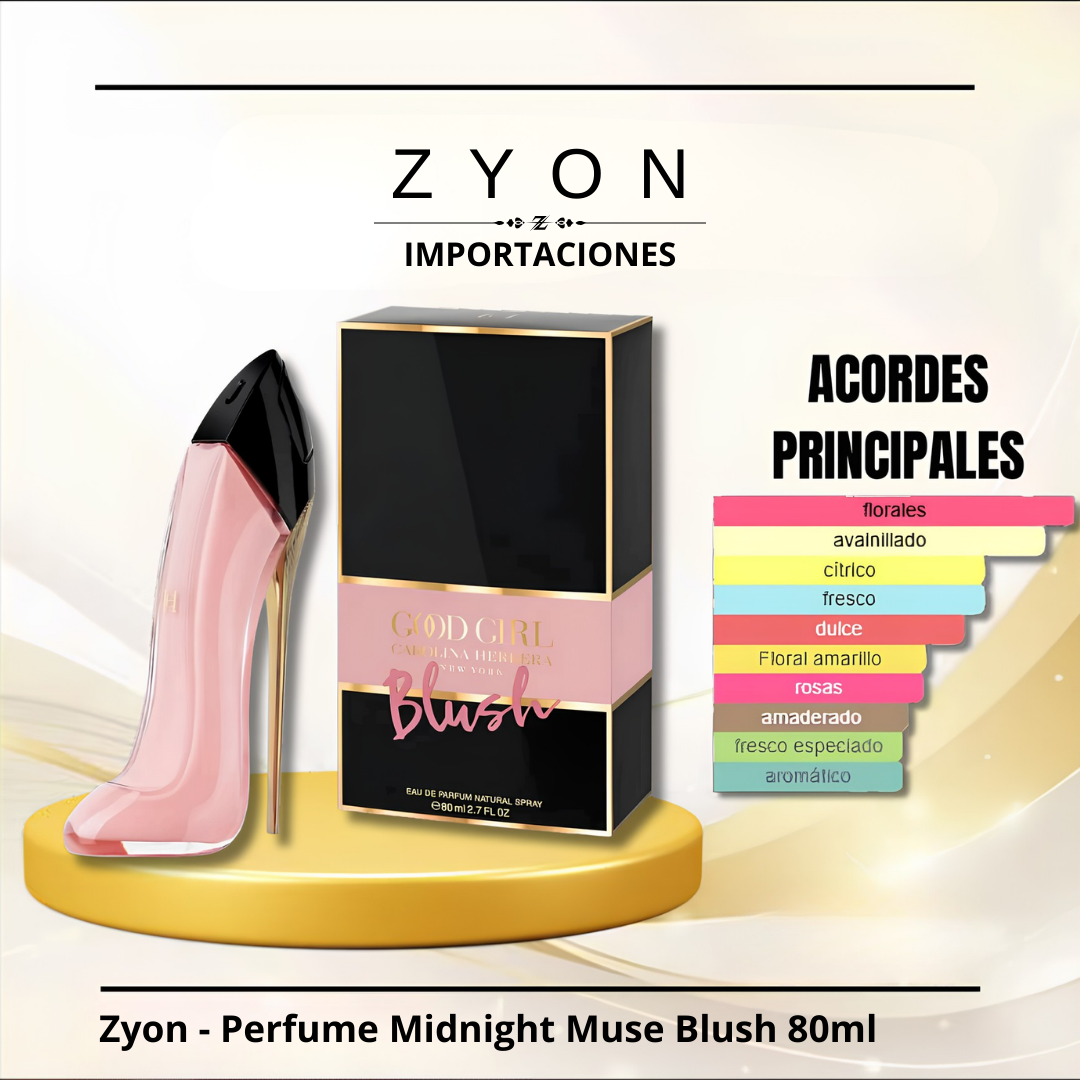 Zyon - Perfume Midnight Muse Blush 80ml | Dama