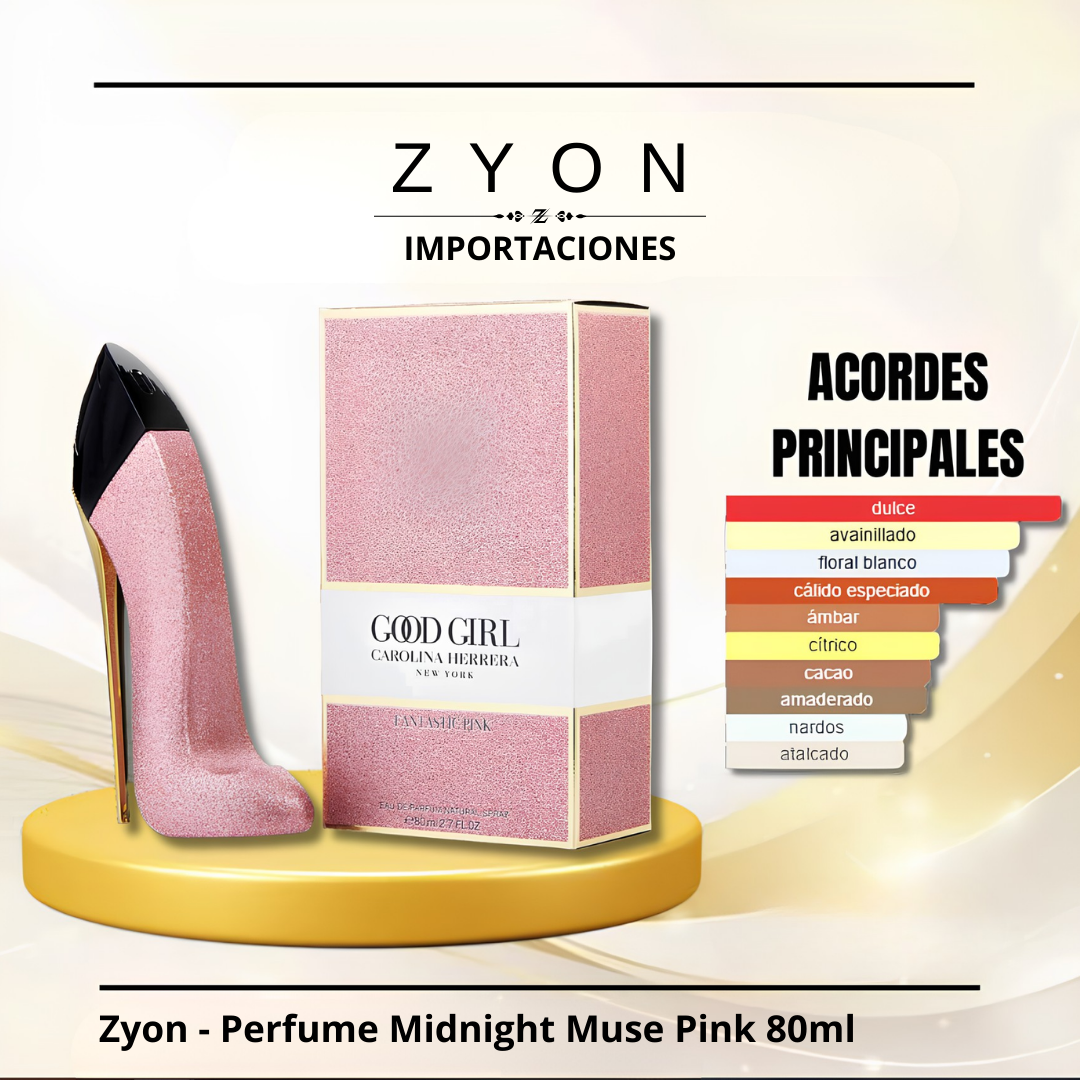 Zyon - Perfume Midnight Muse Pink 80ml | Dama