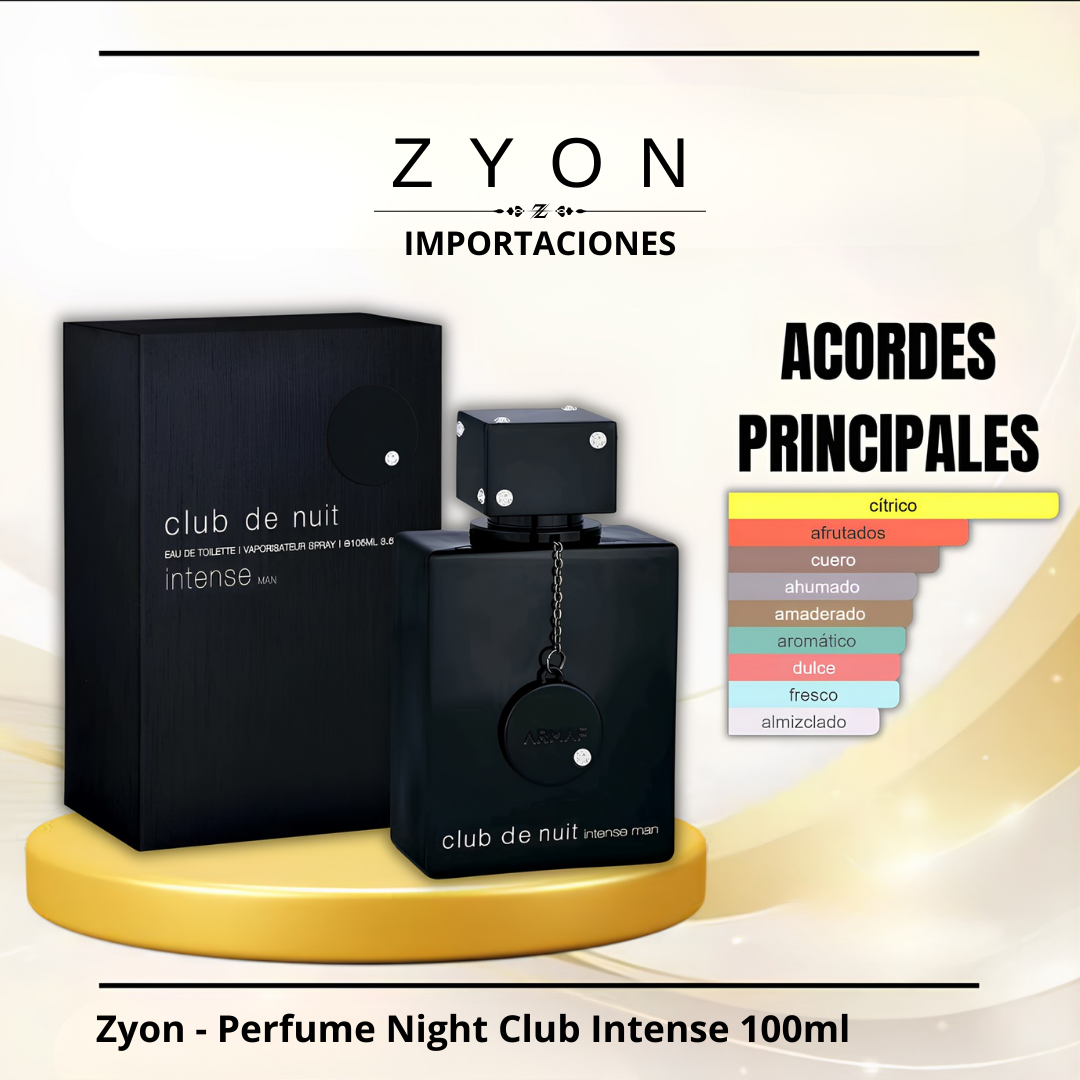 Zyon - Perfume Night Club Intense 100ml | Caballero