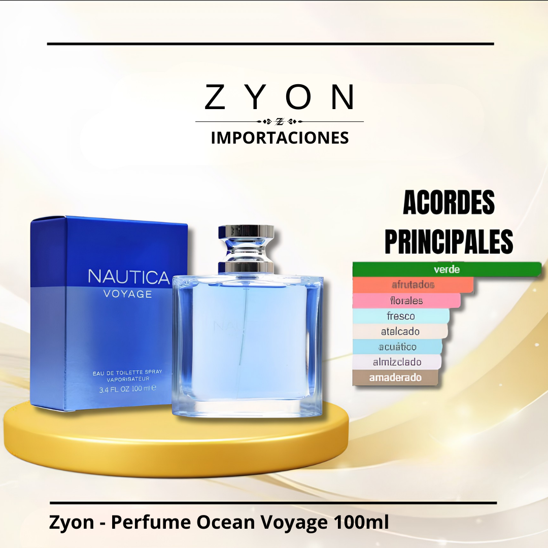 Zyon - Perfume Ocean Voyage 100ml | Caballero