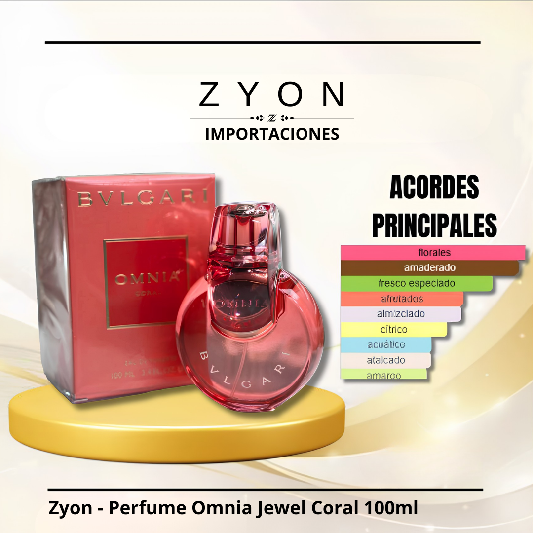 Zyon - Perfume Omnia Jewel Coral 100ml | Dama
