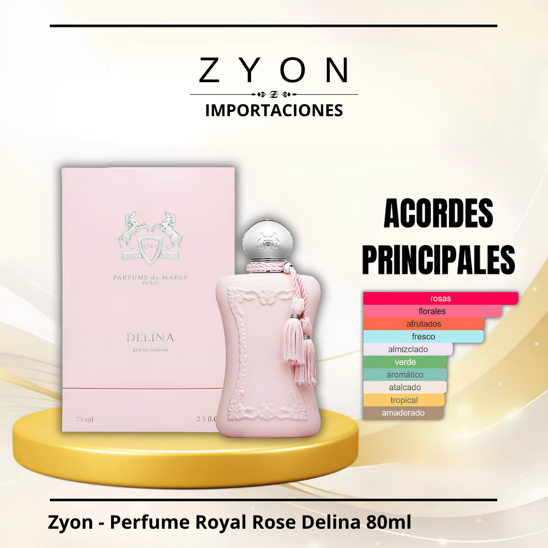 Zyon - Perfume Royal Rose Delina 80ml | Dama