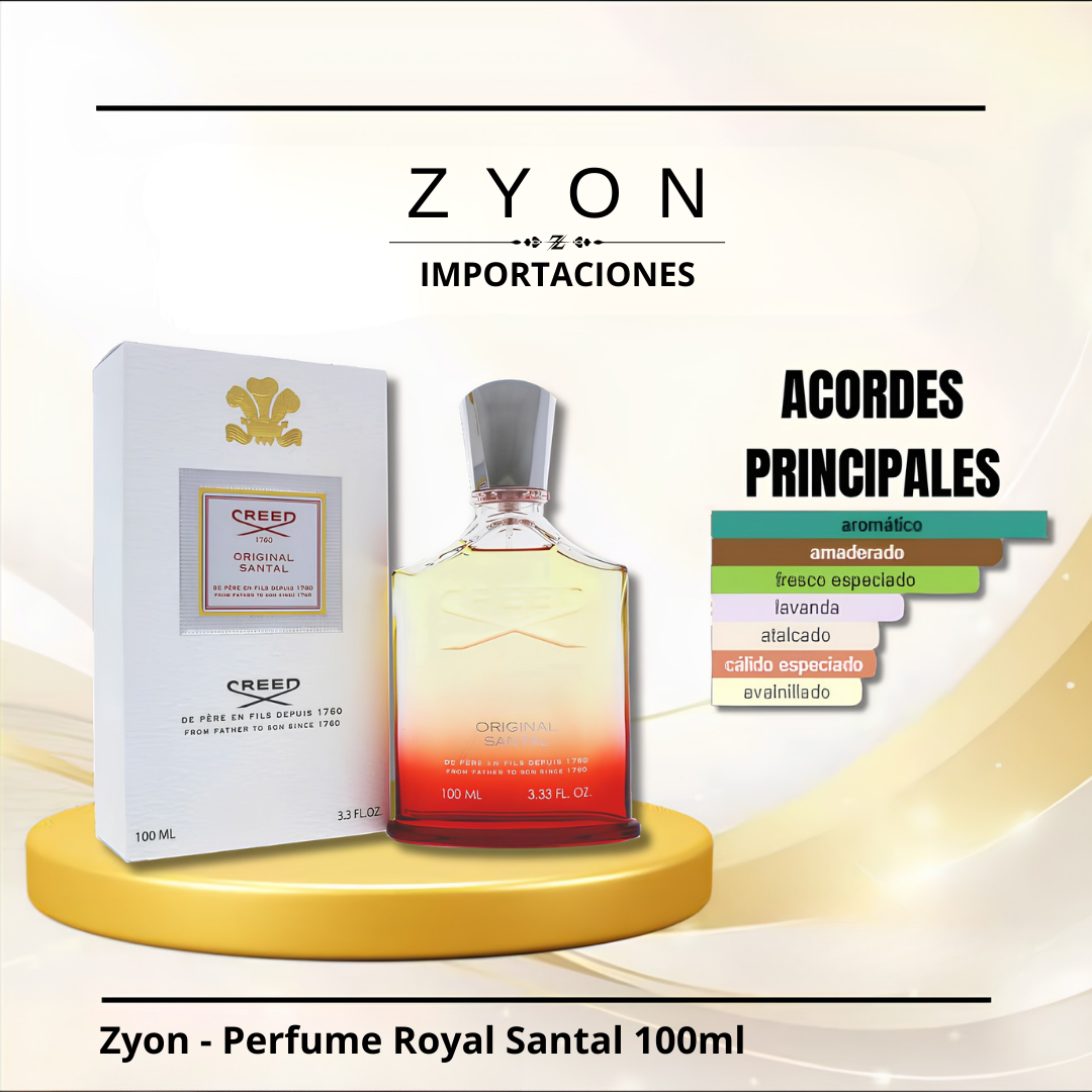 Zyon - Perfume Royal Santal 100ml | Caballero