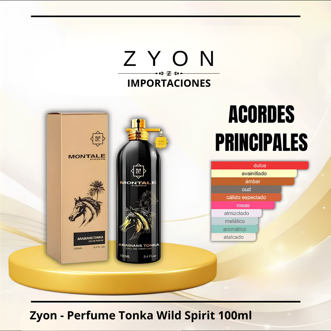 Zyon - Perfume Tonka Wild Spirit 100ml | Caballero