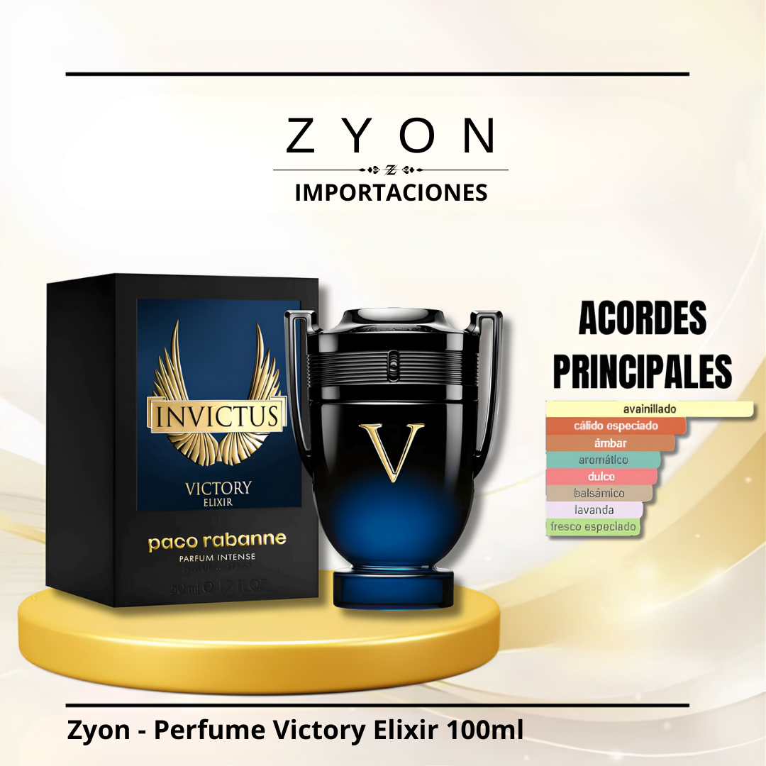Zyon - Perfume Victory Elixir 100ml | Caballero