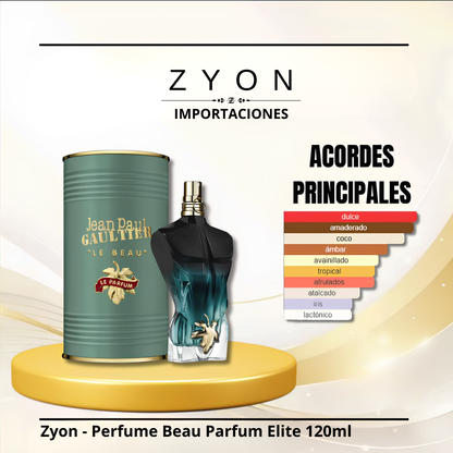 Zyon - Perfume Beau Parfum Elite 120ml | Caballero
