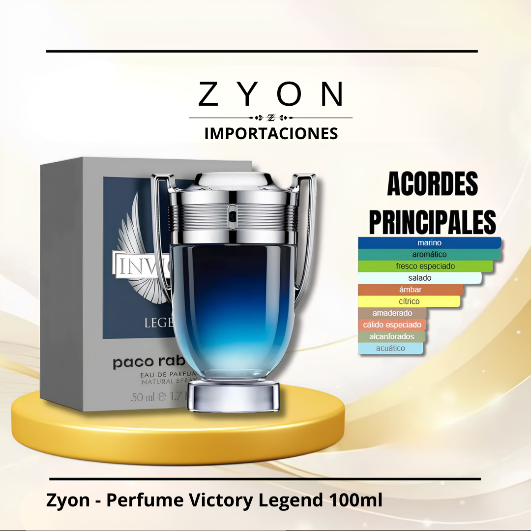 Zyon - Perfume Victory Legend 100ml | Caballero