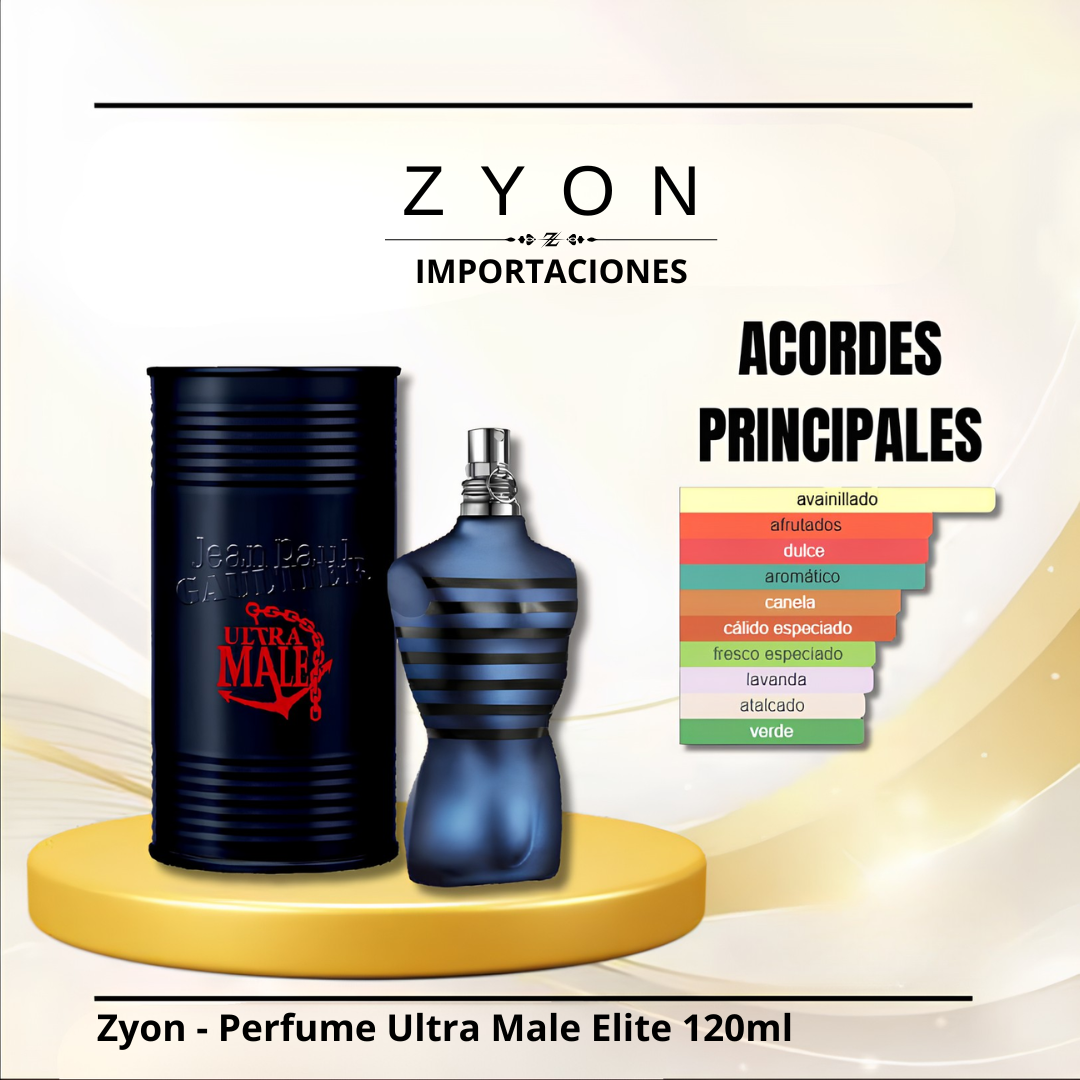Zyon - Perfume Ultra Male Elite 120ml | Caballero