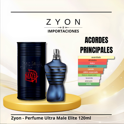 Zyon - Perfume Ultra Male Elite 120ml | Caballero