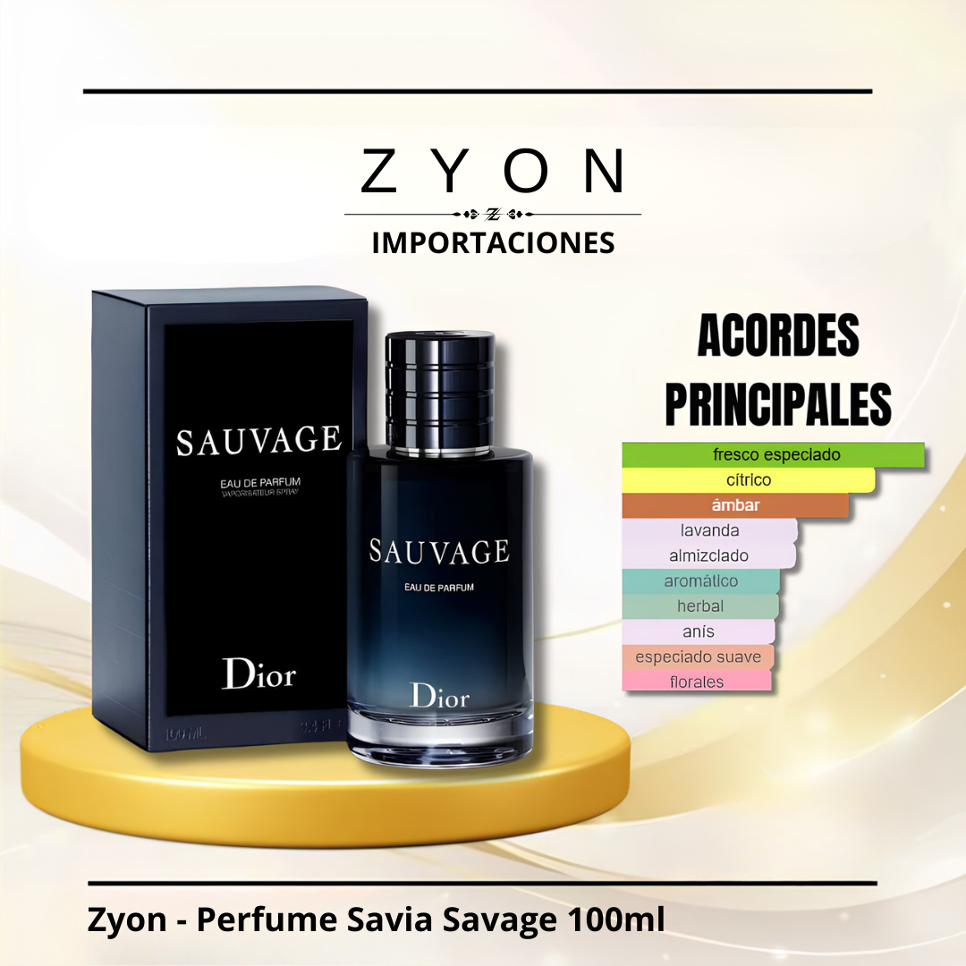 Zyon - Perfume Savia Savage 100ml | Caballero