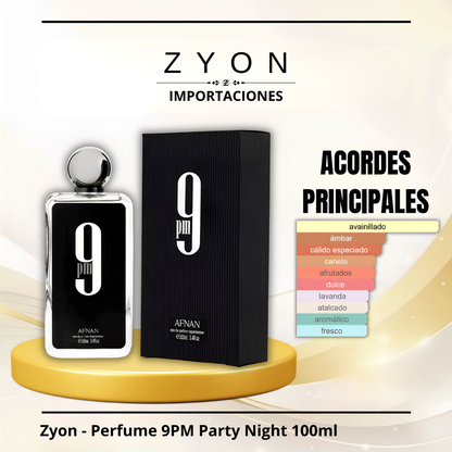 Zyon - Perfume 9PM Party Night 100ml | Caballero