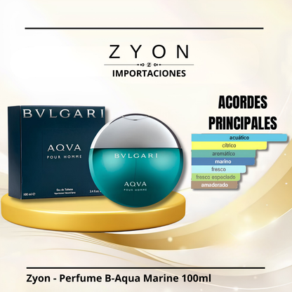 Zyon - Perfume B-Aqua Marine 100ml | Caballero