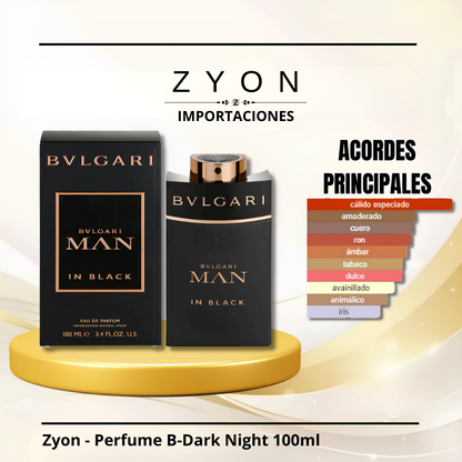 Zyon - Perfume B-Dark Night 100ml | Caballero