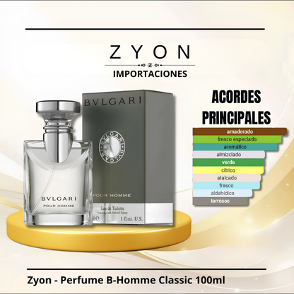 Zyon - Perfume B-Homme Classic 100ml | Caballero