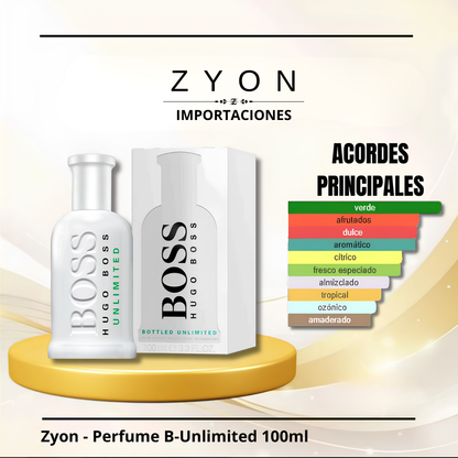 Zyon - Perfume B-Unlimited 100ml | Caballero