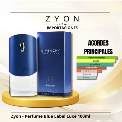Zyon - Perfume Blue Label Luxe 100ml | Caballero