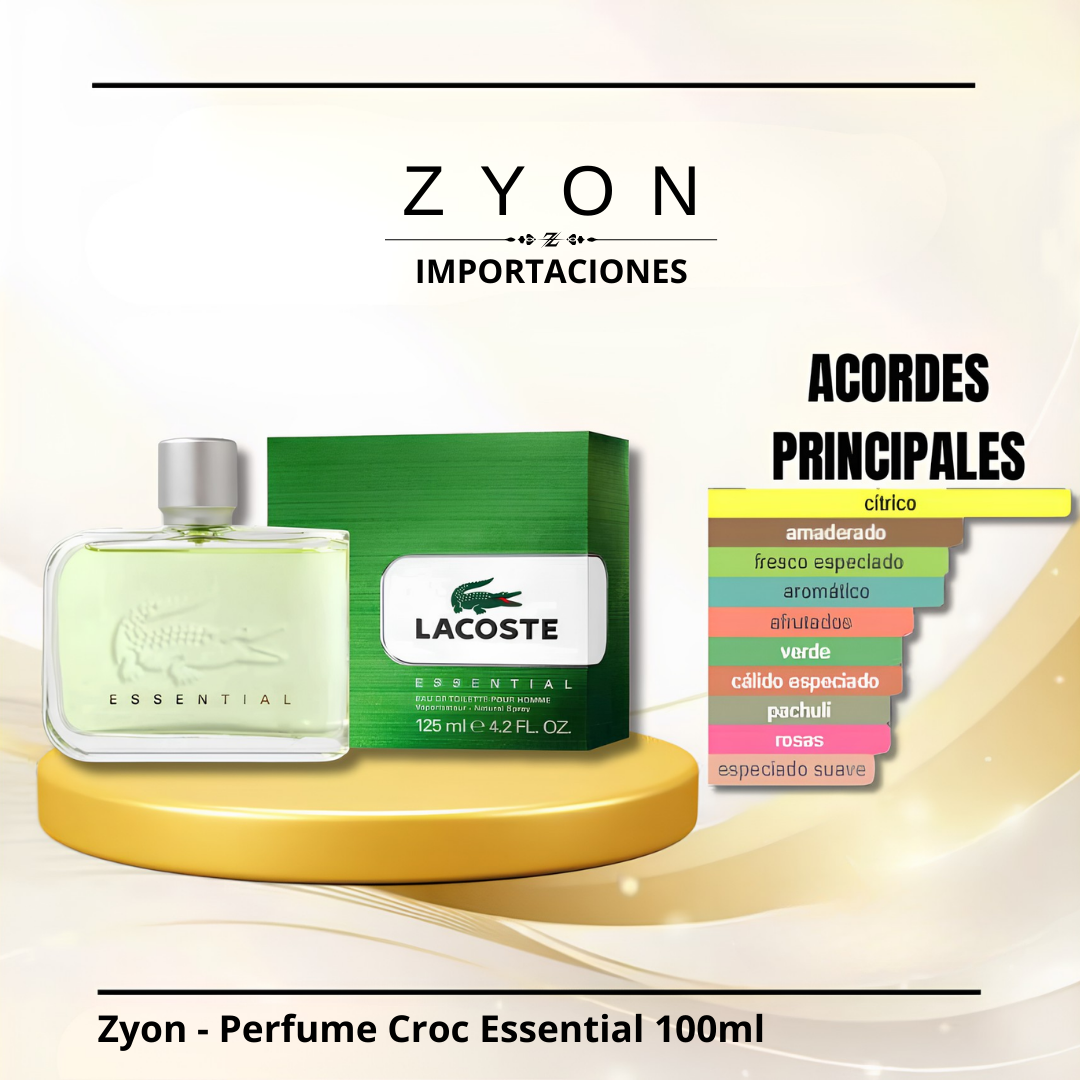 Zyon - Perfume Croc Essential 100ml | Caballero