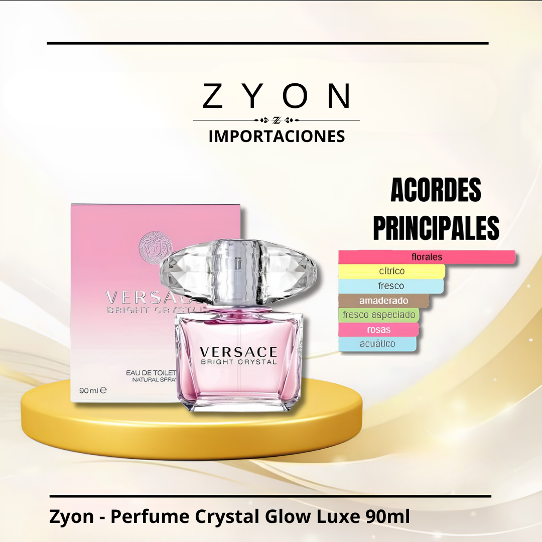 Zyon - Perfume Crystal Glow Luxe 90ml | Dama