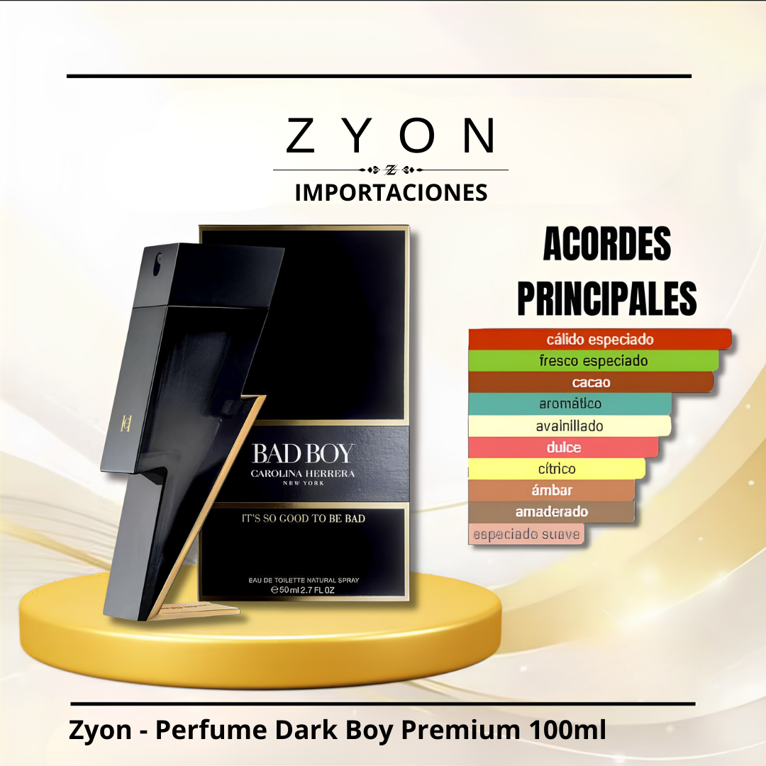 Zyon - Perfume Dark Boy Premium 100ml | Caballero