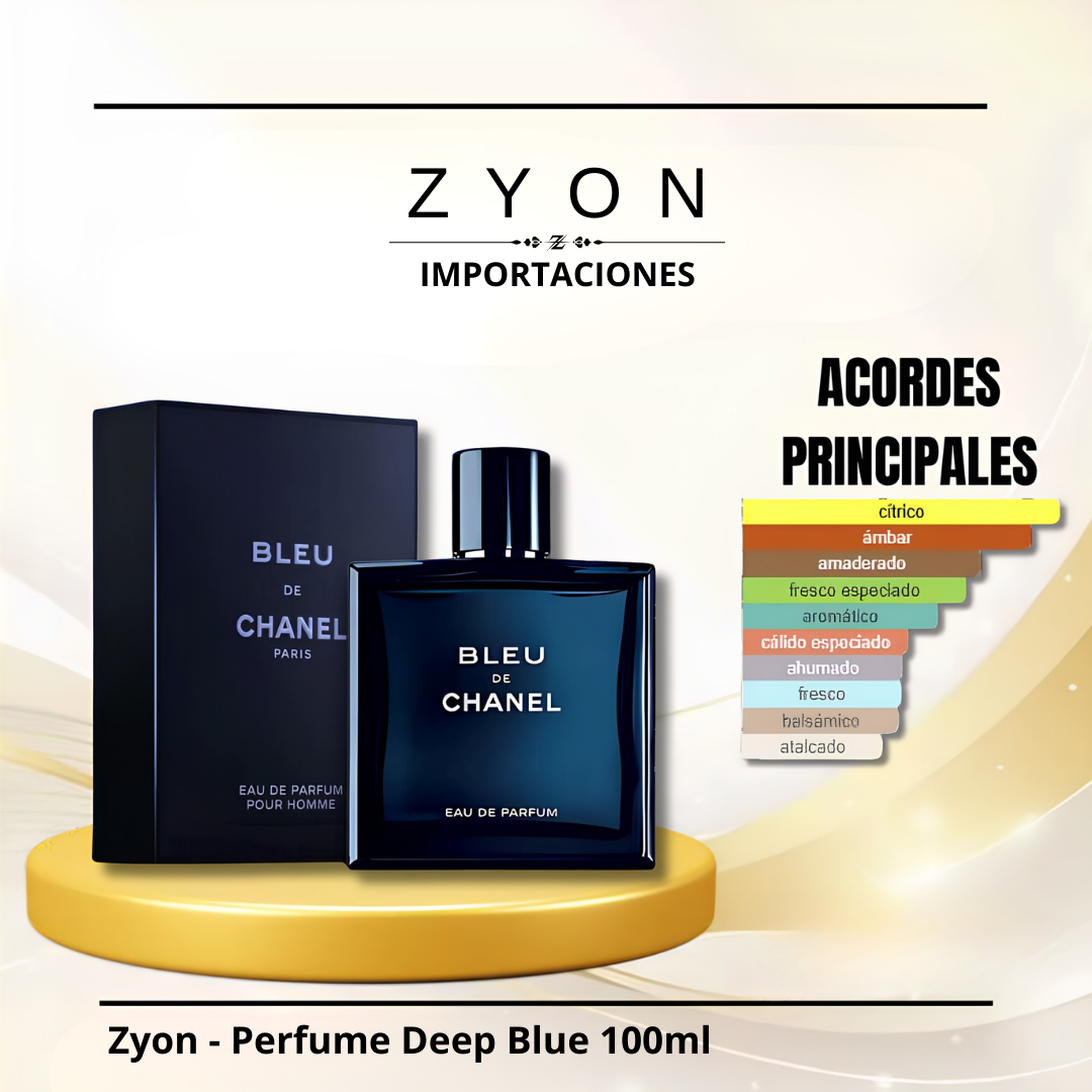 Zyon - Perfume Deep Blue 100ml | Caballero