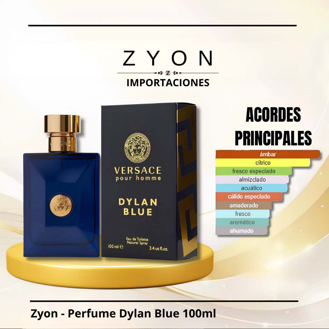 Zyon - Perfume Dylan Blue 100ml | Caballero