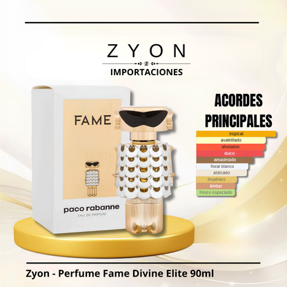 Zyon - Perfume Fame Divine Elite 90ml | Dama