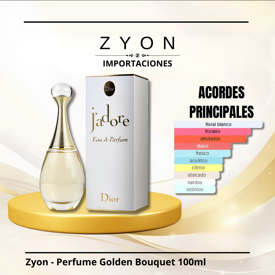 Zyon - Perfume Golden Bouquet 100ml | Dama