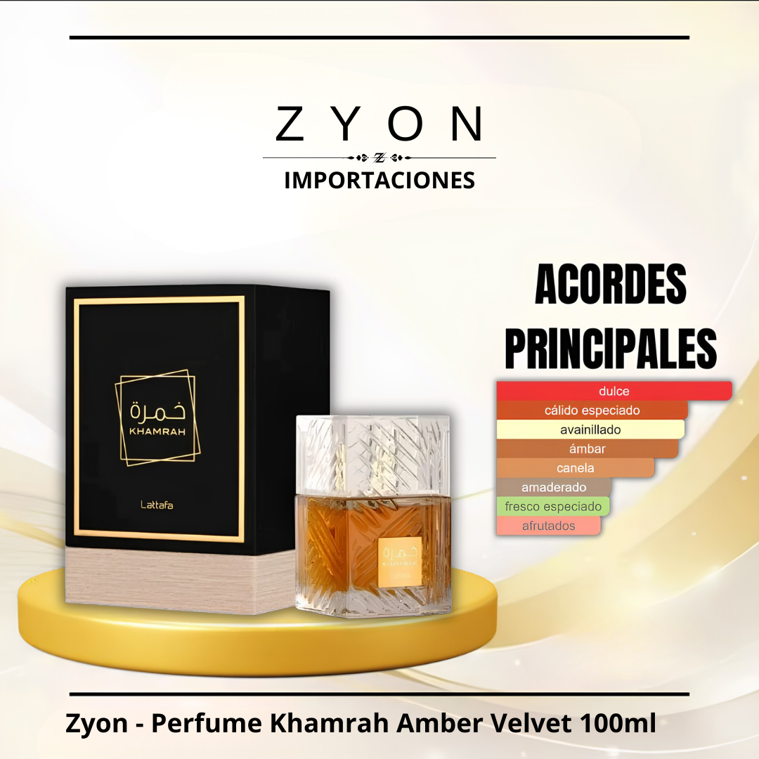 Zyon - Perfume Khamrah Amber Velvet 100ml | Unisex