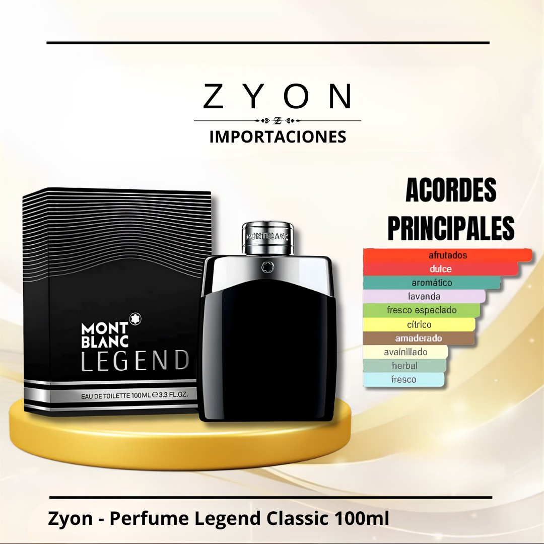 Zyon - Perfume Legend Classic 100ml | Caballero