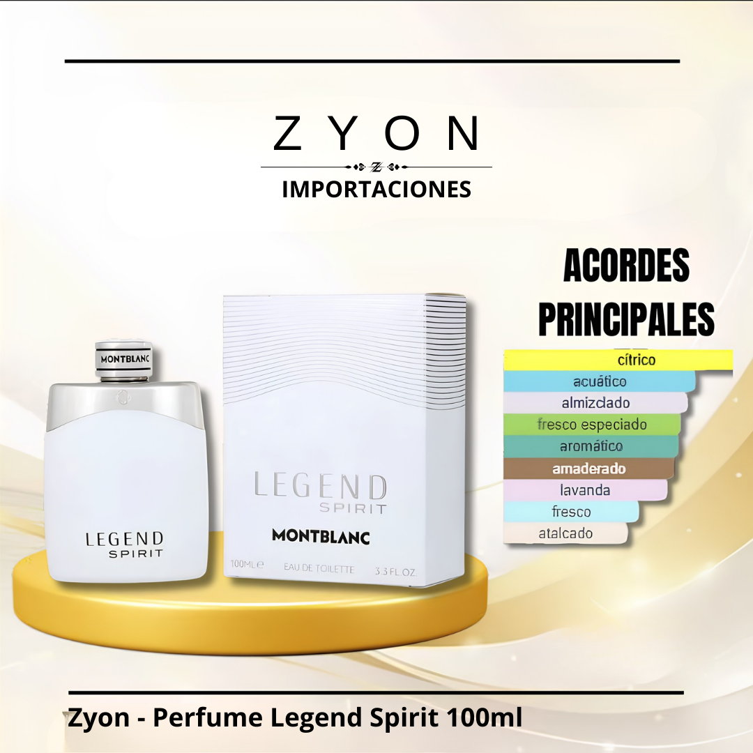 Zyon - Perfume Legend Spirit 100ml | Caballero