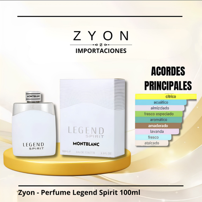 Zyon - Perfume Legend Spirit 100ml | Caballero