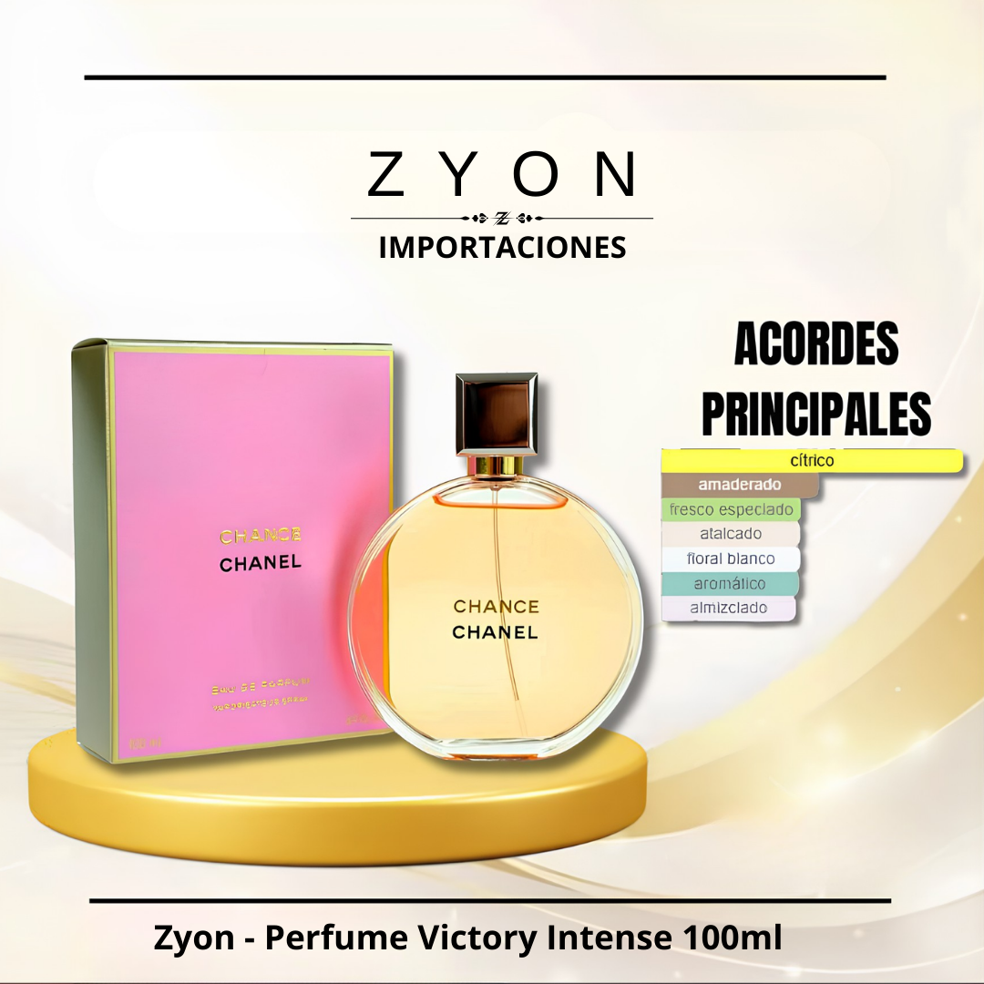Zyon - Perfume Lucky Chance Gold 100ml | Dama