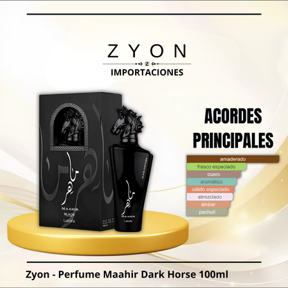 Zyon - Perfume Maahir Dark Horse 100ml | Caballero