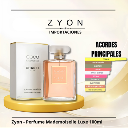 Zyon - Perfume Mademoiselle Luxe 100ml | Dama