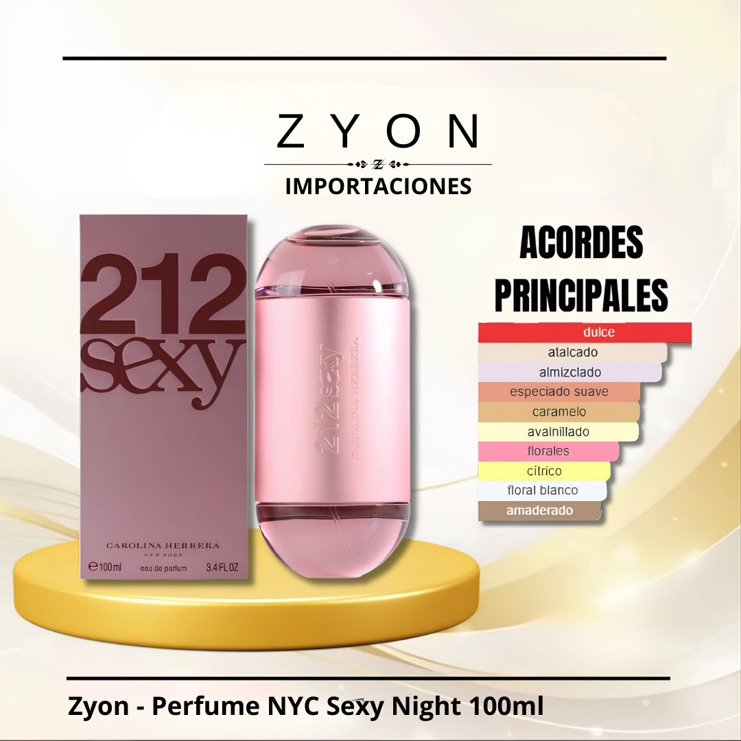 Zyon - Perfume NYC Sexy Night 100ml | Dama