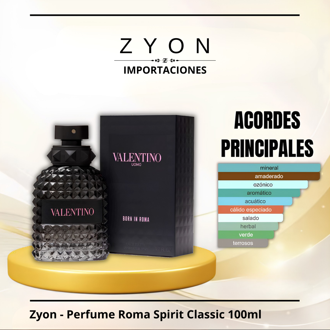Zyon - Perfume Roma Spirit Classic 100ml | Caballero