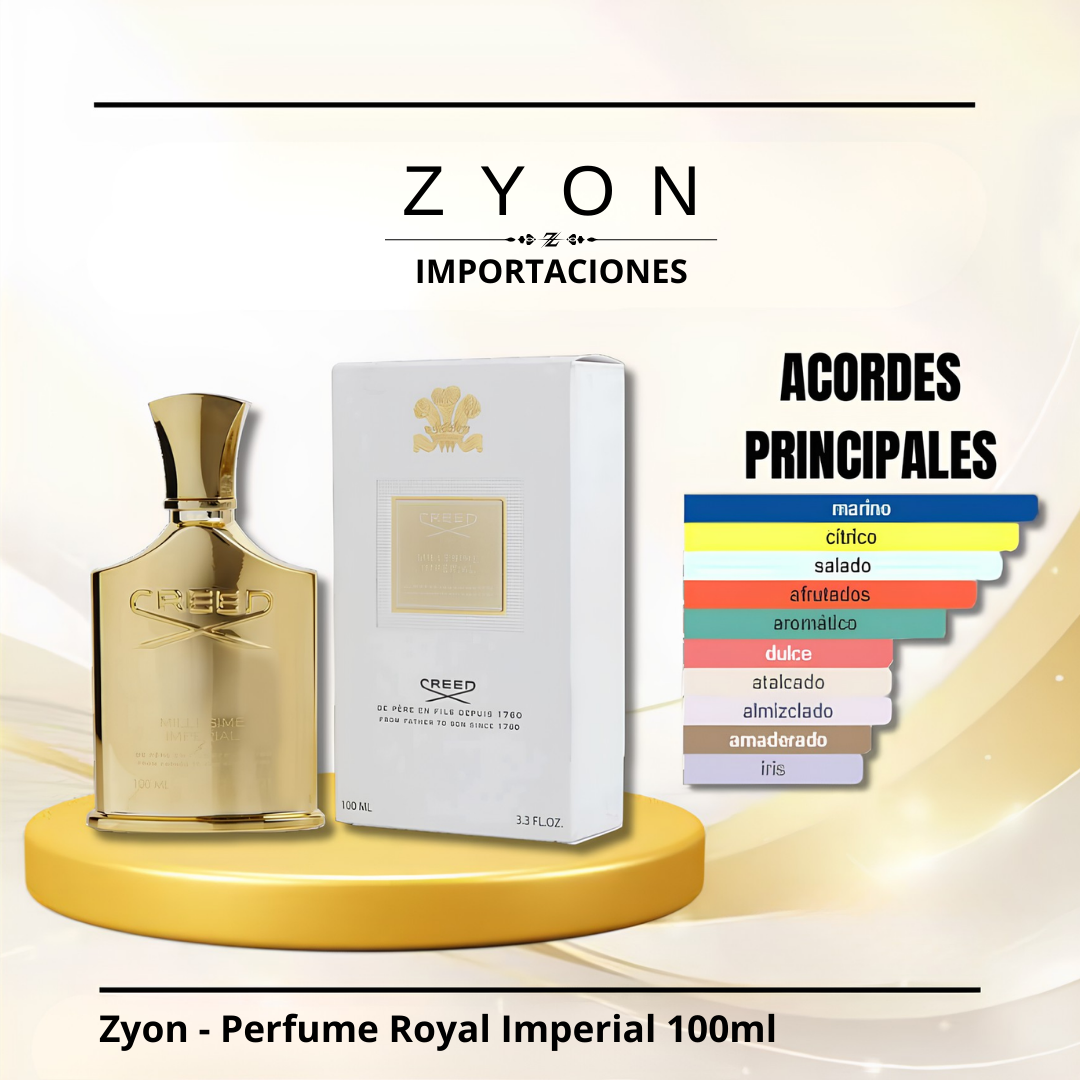 Zyon - Perfume Royal Imperial 100ml | Caballero