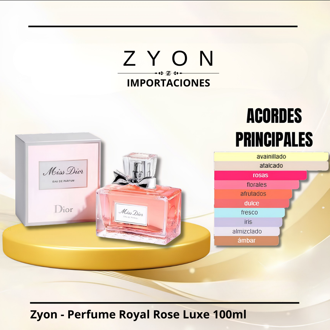 Zyon - Perfume Royal Rose Luxe 100ml | Dama
