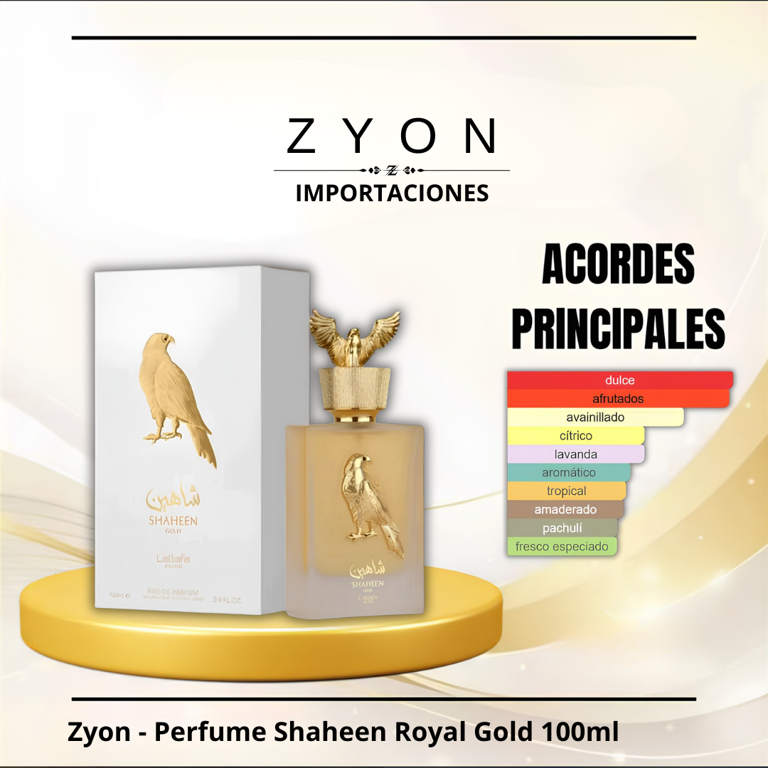 Zyon - Perfume Shaheen Royal Gold 100ml | Unisex