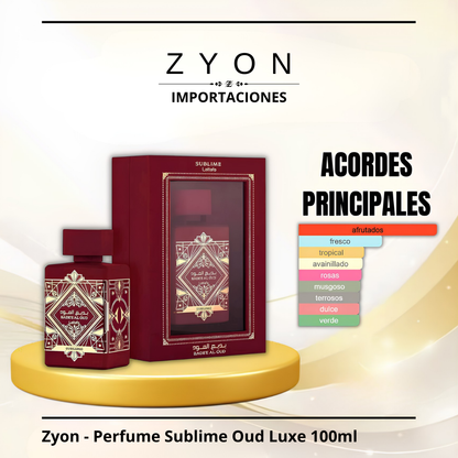 Zyon - Perfume Sublime Oud Luxe 100ml | Unisex