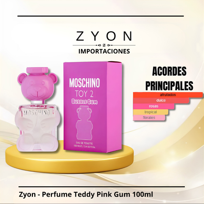 Zyon - Perfume Teddy Pink Gum 100ml | Dama
