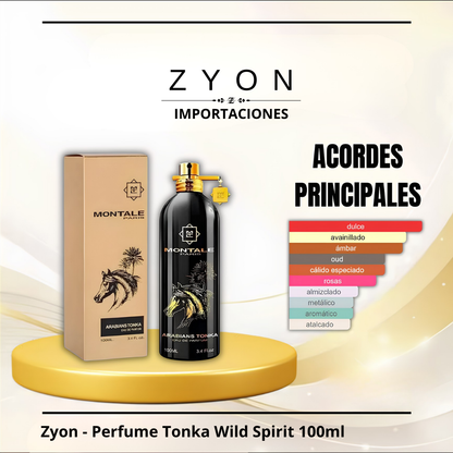 Zyon - Perfume Tonka Wild Spirit 100ml | Caballero